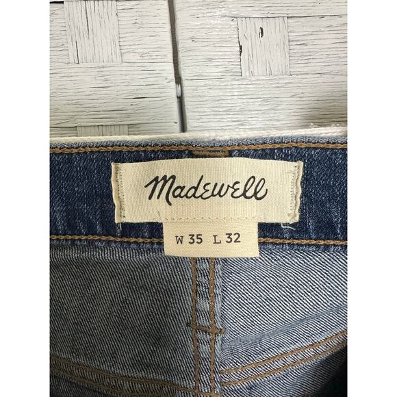 Madewell  women’s jeans straight leg medium wash denim pockets casual streetwear - Picture 4 of 14